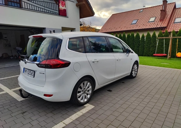 Opel Zafira cena 37000 przebieg: 248674, rok produkcji 2014 z Kańczuga małe 254